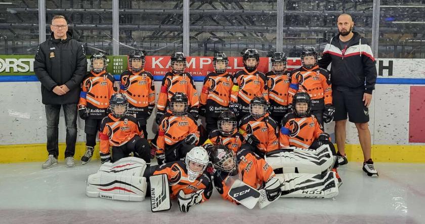 Super Auftritt unserer U9 in der Sparkassenarena!